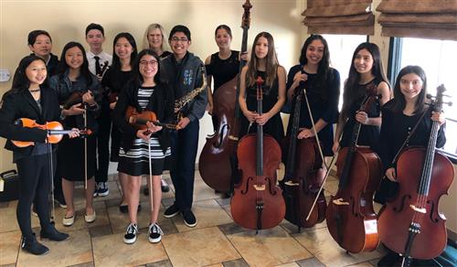 performers at the Pacific Symphony 